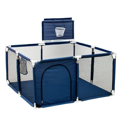 Parc Bébé avec Panier de Basket  128 x 128 cm – FunPlay™